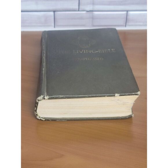 1973 The Living Bible Paraphrased (hardcover) - Picture 11 of 11